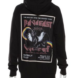 Baja East Graphic Print Neck Sweatshirt!